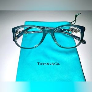 Tiffany & Co. glasses blue bling